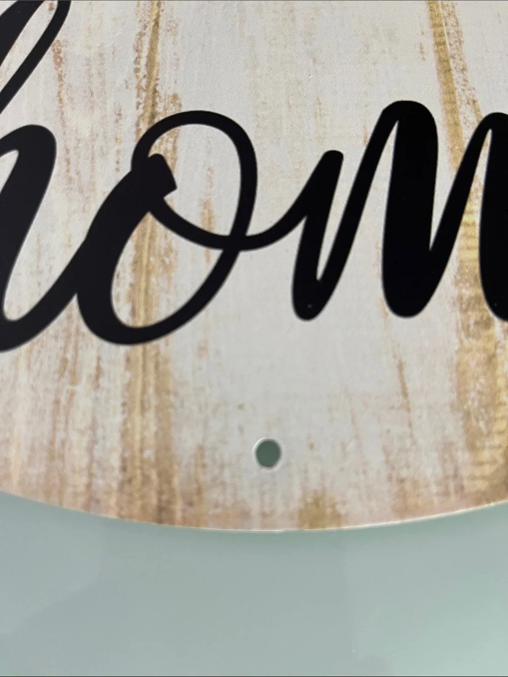 Home Sweet Home 12” Round Wall Sign